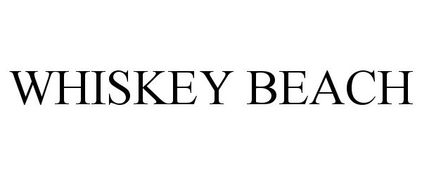 Trademark Logo WHISKEY BEACH