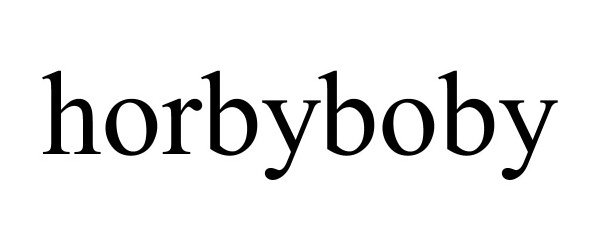 Trademark Logo HORBYBOBY