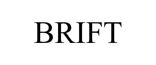 Trademark Logo BRIFT