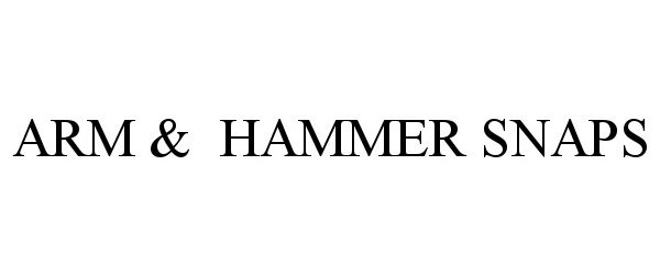  ARM &amp; HAMMER SNAPS