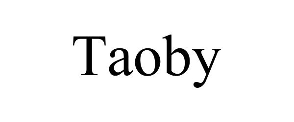 Trademark Logo TAOBY