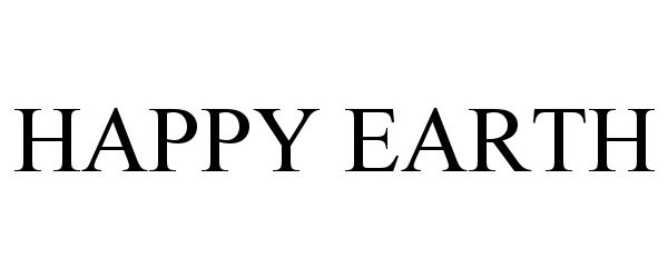  HAPPY EARTH