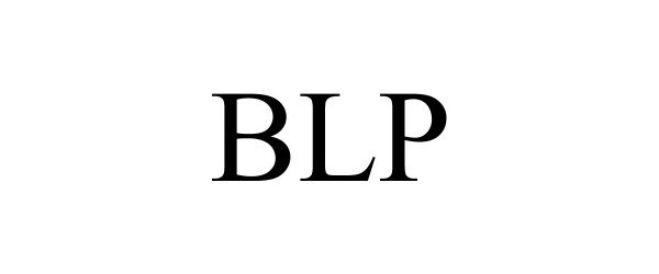 Trademark Logo BLP