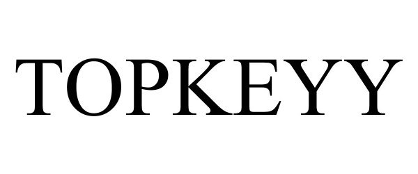 Trademark Logo TOPKEYY