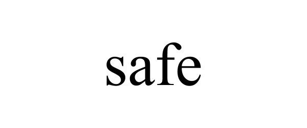 Trademark Logo SAFE