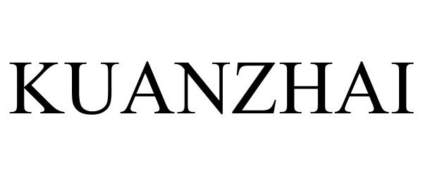 Trademark Logo KUANZHAI