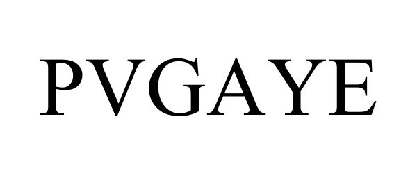  PVGAYE