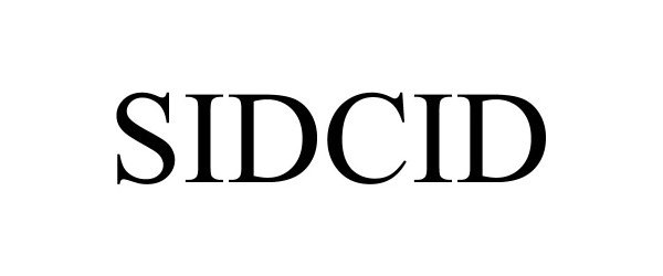 Trademark Logo SIDCID