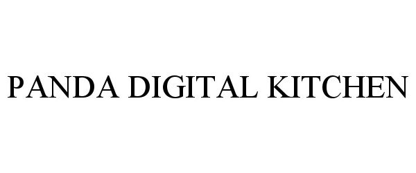 Trademark Logo PANDA DIGITAL KITCHEN