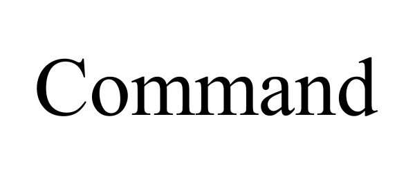 Trademark Logo COMMAND
