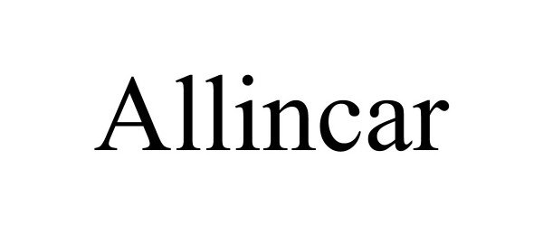 Trademark Logo ALLINCAR