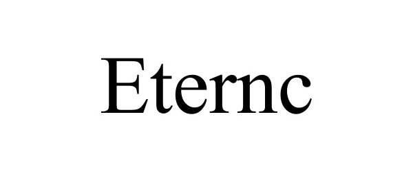 Trademark Logo ETERNC