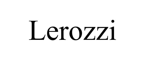 Trademark Logo LEROZZI