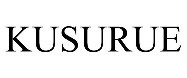 Trademark Logo KUSURUE