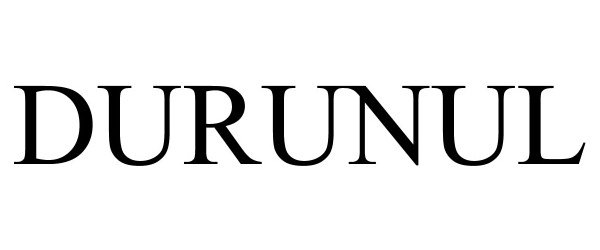 Trademark Logo DURUNUL