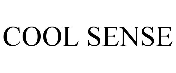 Trademark Logo COOL SENSE