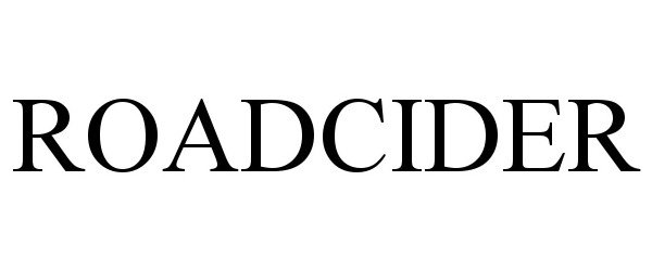 Trademark Logo ROADCIDER