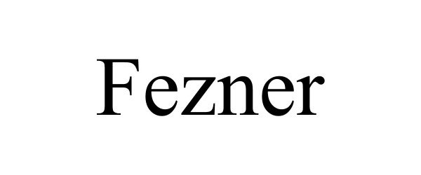 Trademark Logo FEZNER