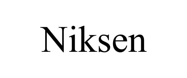 Trademark Logo NIKSEN