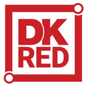 Trademark Logo DK RED