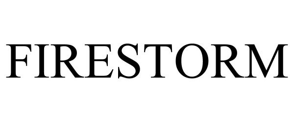 Trademark Logo FIRESTORM