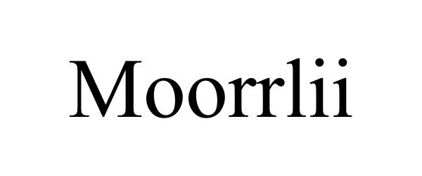 Trademark Logo MOORRLII
