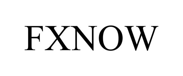 Trademark Logo FXNOW