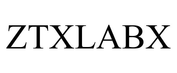 Trademark Logo ZTXLABX