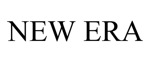 Trademark Logo NEW ERA