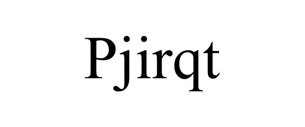 Trademark Logo PJIRQT