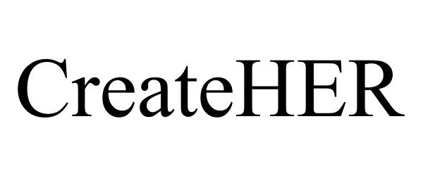 Trademark Logo CREATEHER