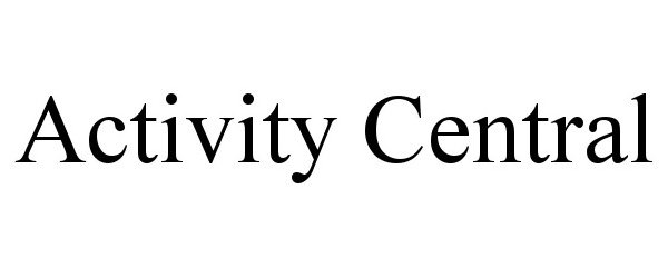  ACTIVITY CENTRAL