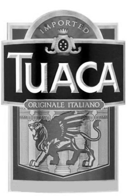  IMPORTED TUACA ORIGINALE ITALIANO WITH THE LION DESIGN