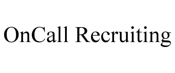  ONCALL RECRUITING