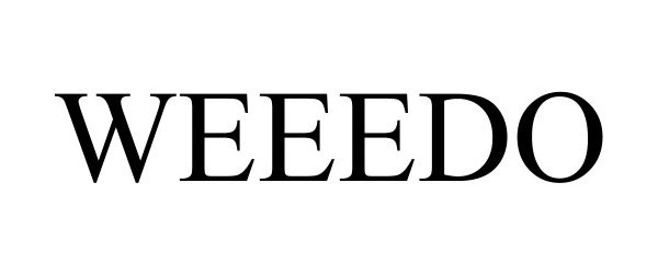 Trademark Logo WEEEDO