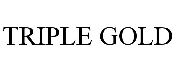 Trademark Logo TRIPLE GOLD