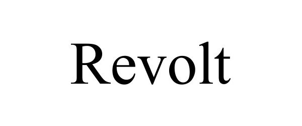 Trademark Logo REVOLT