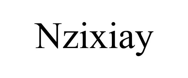 Trademark Logo NZIXIAY