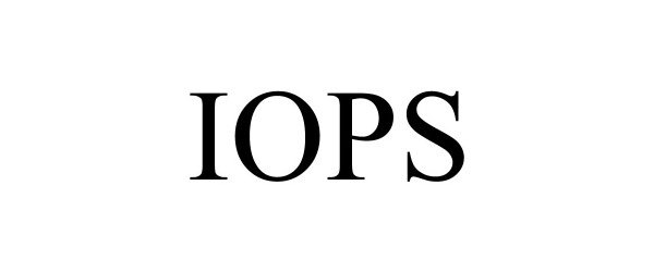 Trademark Logo IOPS