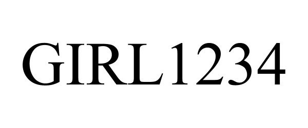 Trademark Logo GIRL1234