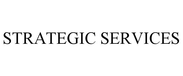 Trademark Logo STRATEGIC SERVICES