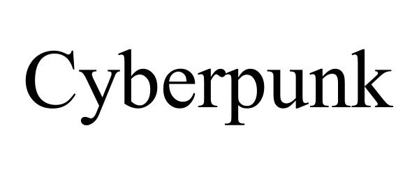 Trademark Logo CYBERPUNK