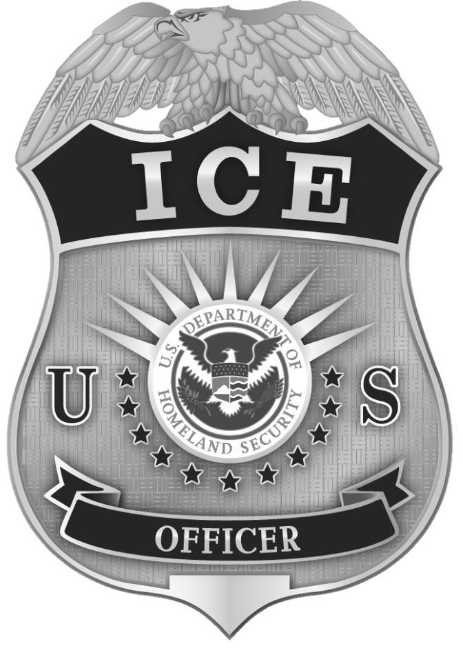  ICE US U.S. DEPARTMENT OF HOMELAND SECURITY OFFICER