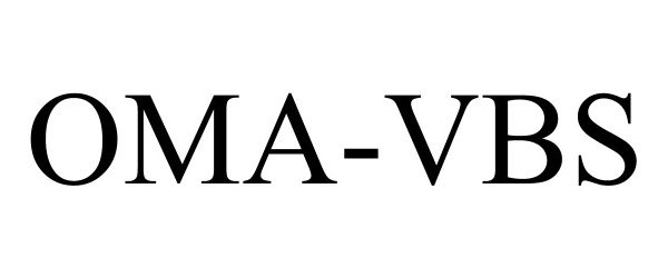 Trademark Logo OMA-VBS