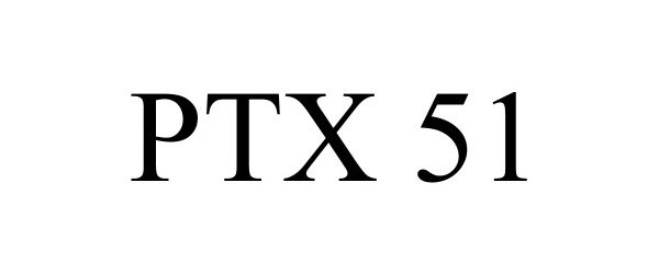 Trademark Logo PTX 51