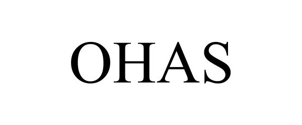 Trademark Logo OHAS
