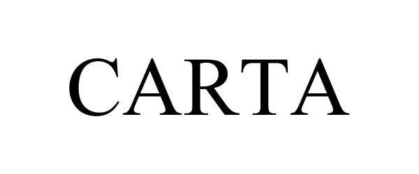 Trademark Logo CARTA