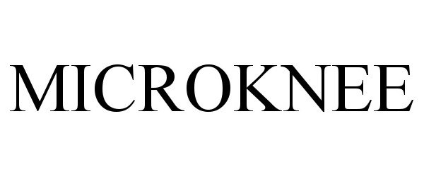 Trademark Logo MICROKNEE