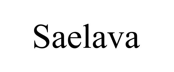 Trademark Logo SAELAVA