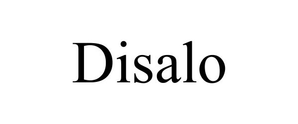 Trademark Logo DISALO